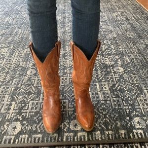 Frye Boots with heel leather riding boots